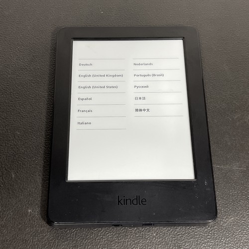 Amazon kindle wp63gw 6in - 6in, black